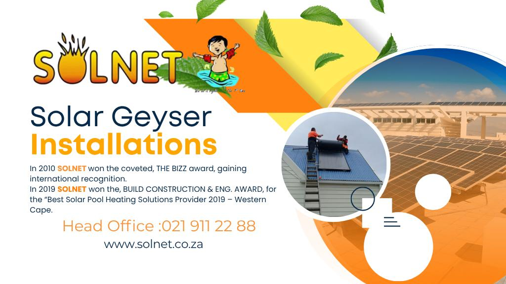 Cover photo of SOLNET - Solar | Heat Pump | Geyser